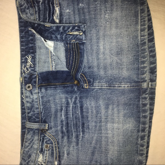 American Eagle Outfitters Jean Mini Skirt - Picture 3 of 3