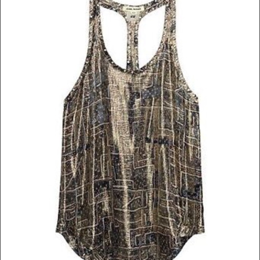 Isabel Marant pour H&M Gold Racerback Tank
