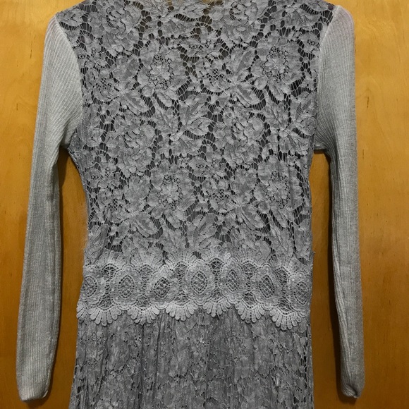 Beautiful gray wintertime dress! - Picture 7 of 8