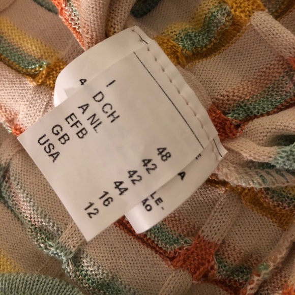 MISSONI Brand new classic knit ladies top- Sz.12 - Picture 5 of 8