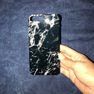 🖤 Black marbled iPhone 7 Plus Case 🖤