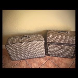 Cristian Dior vintage luggage