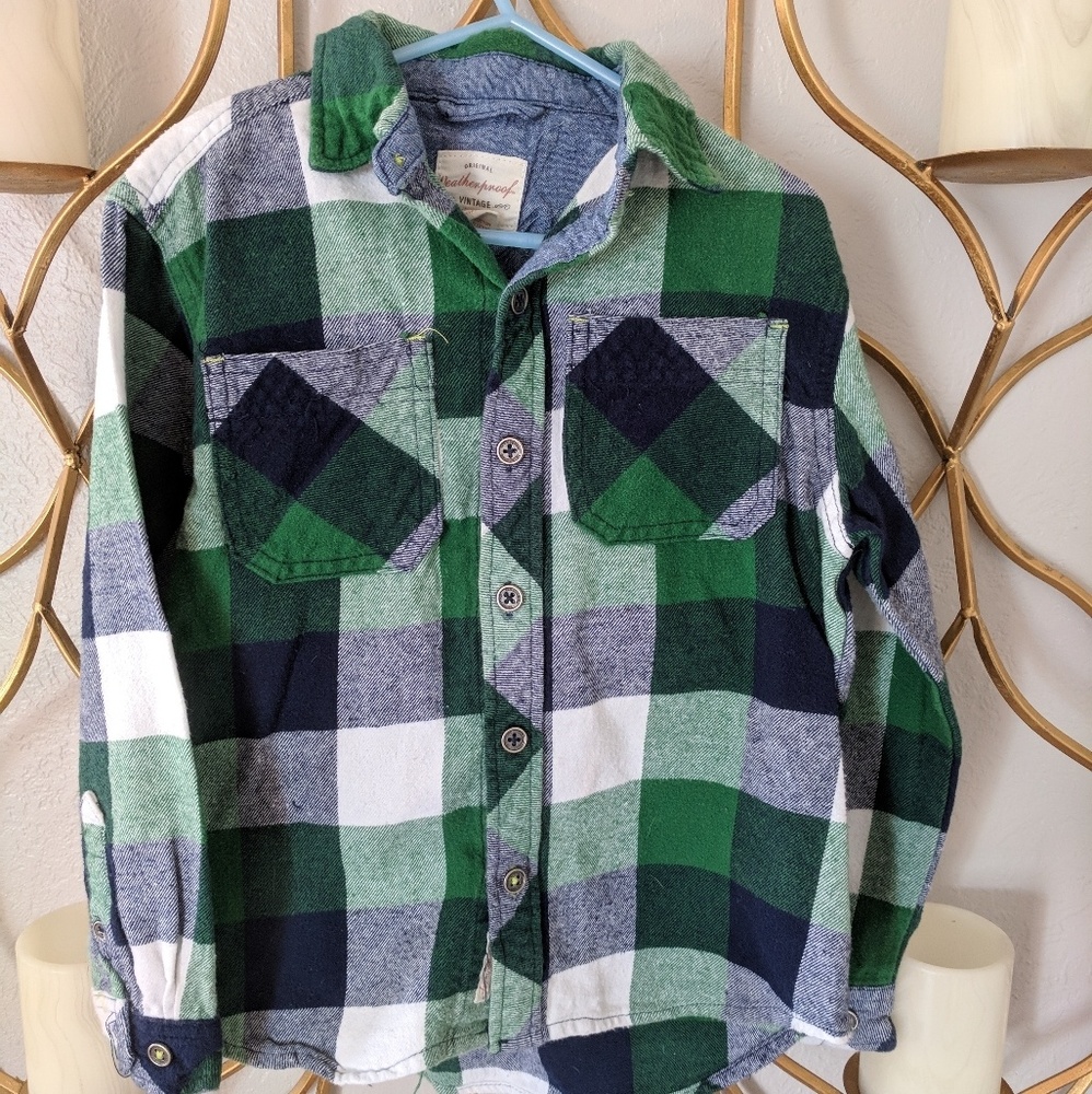 Weatherproof Vintage Boy's S(7/8) Flannel