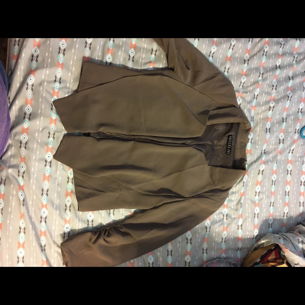 Olive green blazer