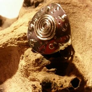 Art Deco Silver Ring