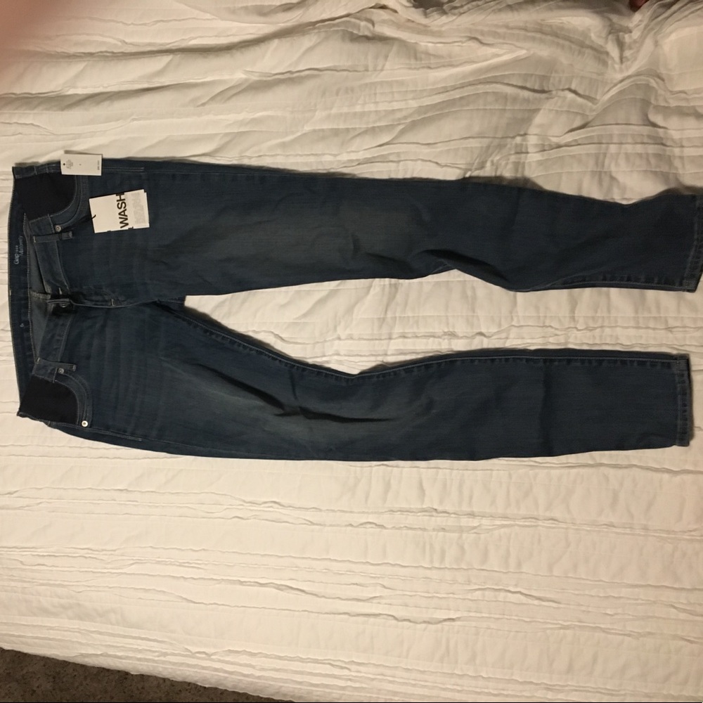 Gap Maternity Inset Panel Skinny Jeans NWT