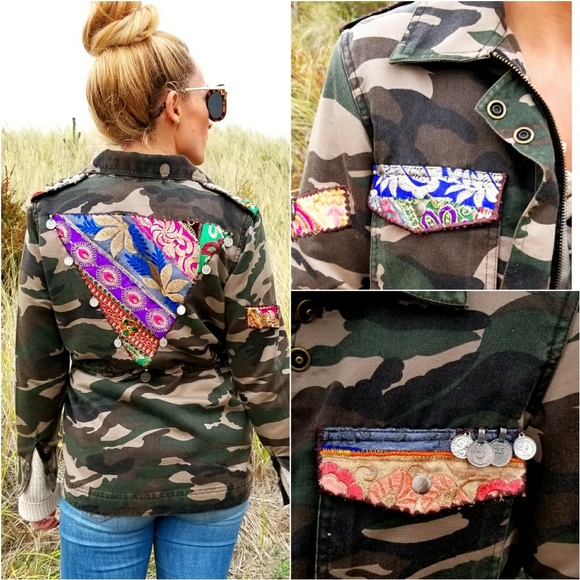 (FINAL CALL/GONE Today 1/19))SARI CAMO JACKET - Picture 3 of 4