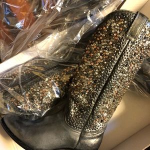 Frye Deborah studded boots
