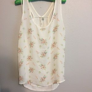 Mixed Media Tank by Lauren Conrad