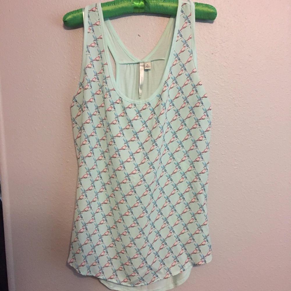 Mixed Media Tank by Lauren Conrad