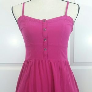 Express pink dress