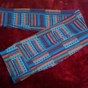 OS EUC red white blue leggings