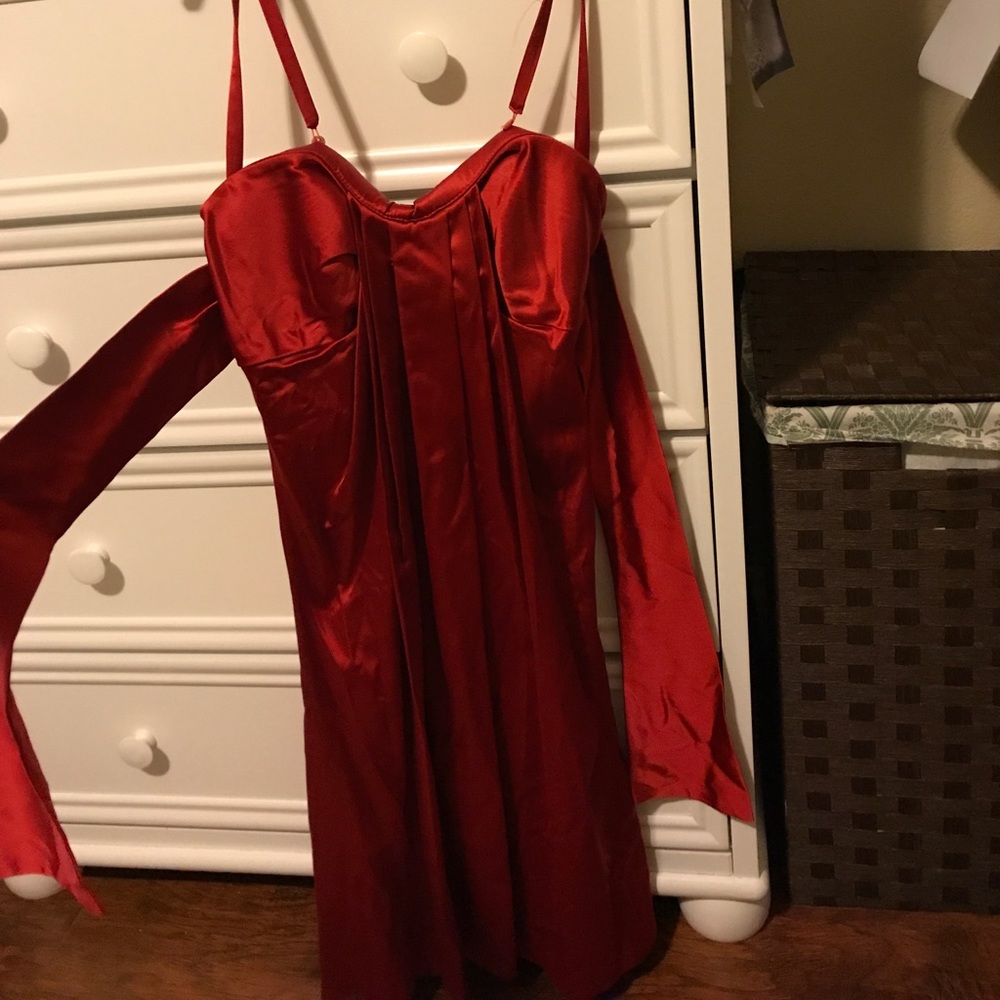 Red European Dress