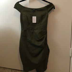 Army green dress