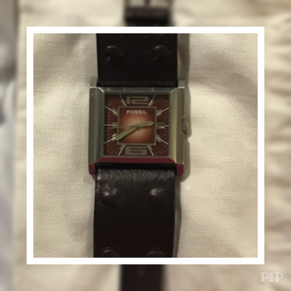 Oversized Fossil Watch