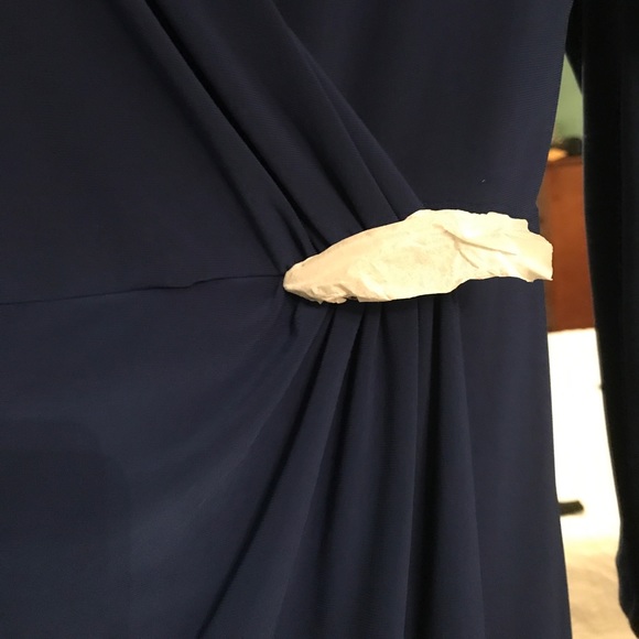 Chaps faux Wrap Dress - Picture 4 of 5