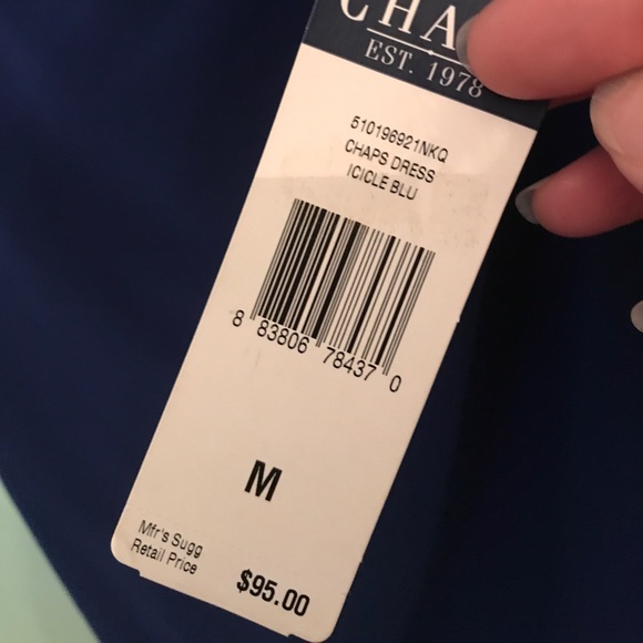 Chaps faux Wrap Dress - Picture 5 of 5