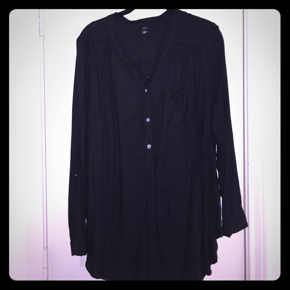 Long sleeve shirt black