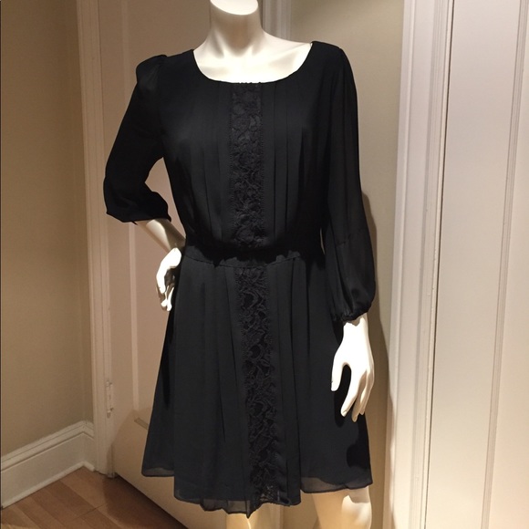 Jessica Simpson Dresses & Skirts - ⚡️Final⚡️JESSICA SIMPSON - Black Long Sleeve Dress