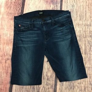 Hudson Mid Rise Krista Crop Skinny Jeans Size 29