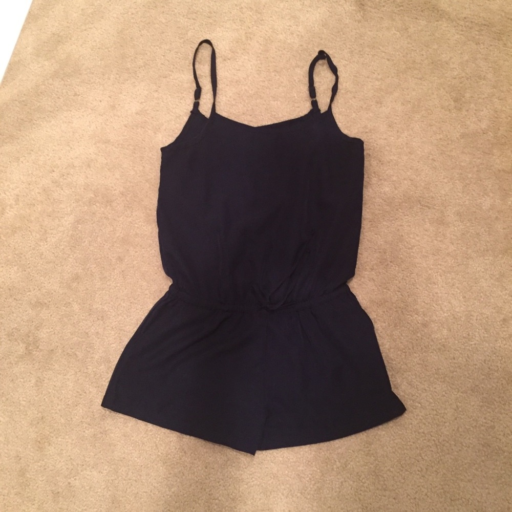 Navy romper