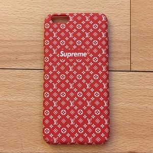 Supreme X Louis Vuitton IPhone Case