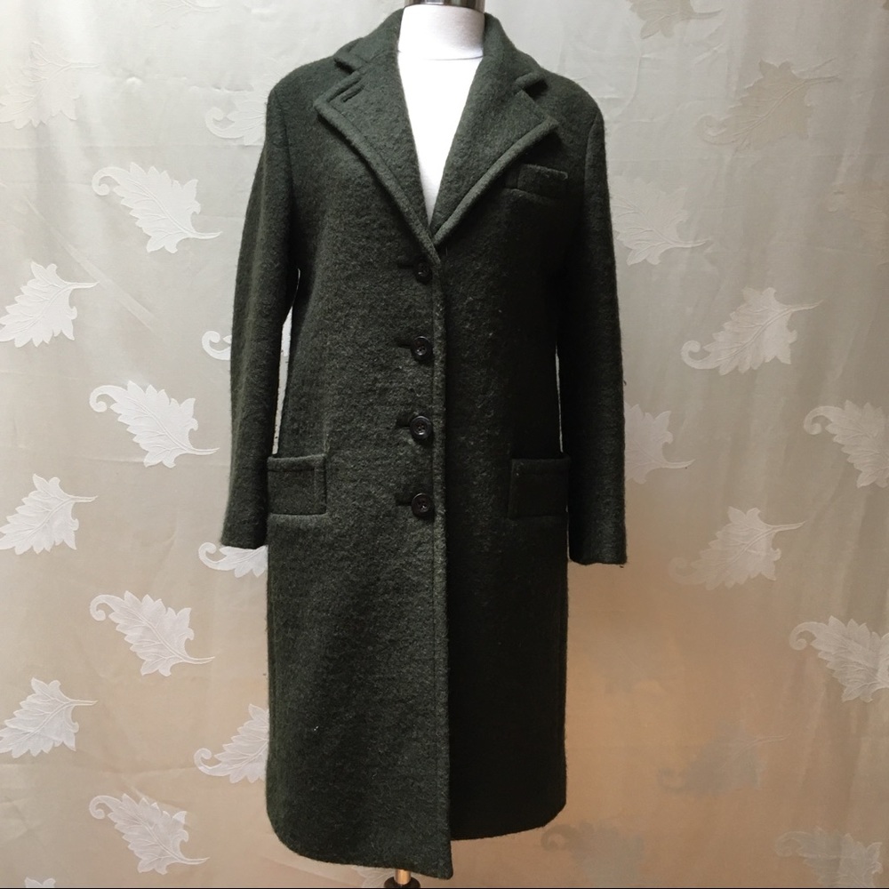 Marc by Marc Jacobs XS Forest Green Coat