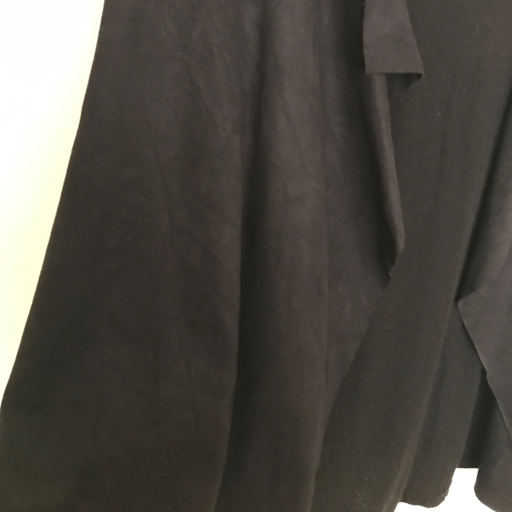 Marc New York Faux Suede Front Flyaway Cardigan XL - Picture 4 of 8
