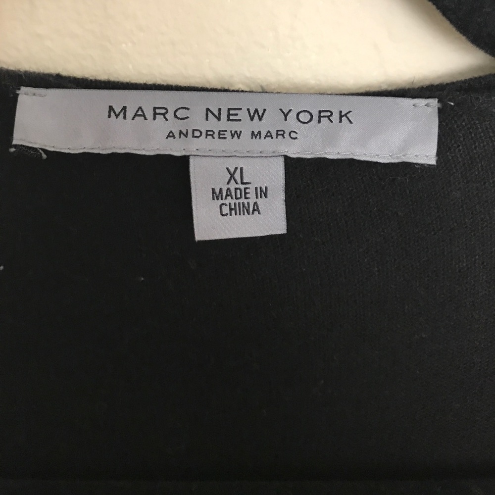 Marc New York Faux Suede Front Flyaway Cardigan XL - Picture 6 of 8