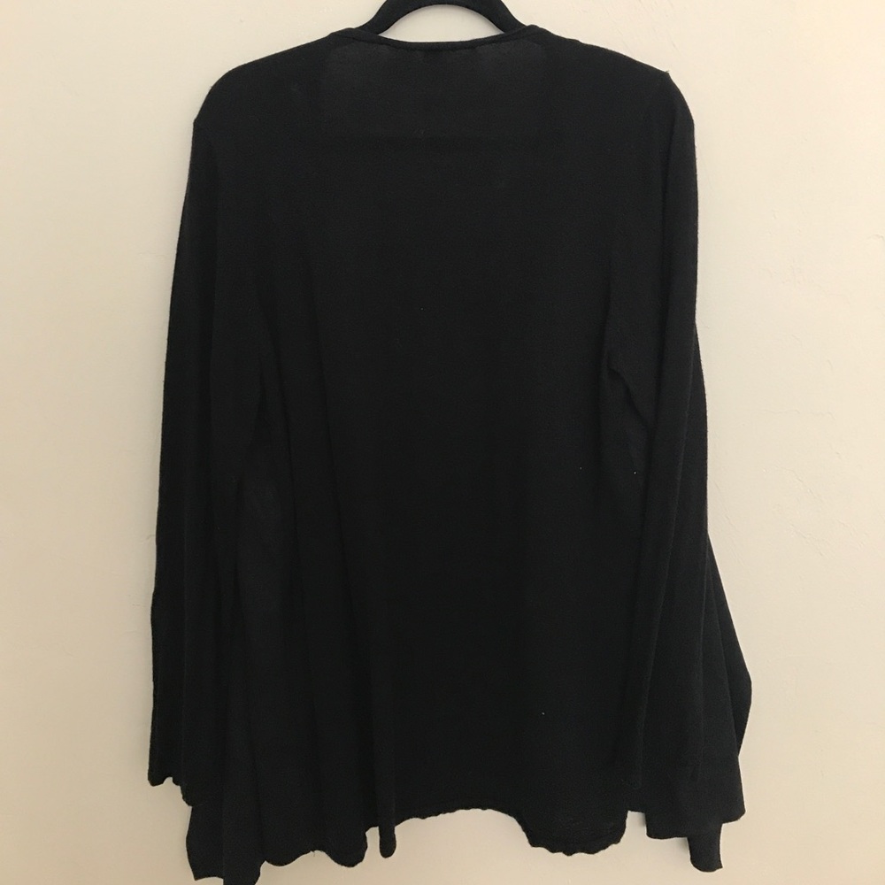 Marc New York Faux Suede Front Flyaway Cardigan XL - Picture 8 of 8