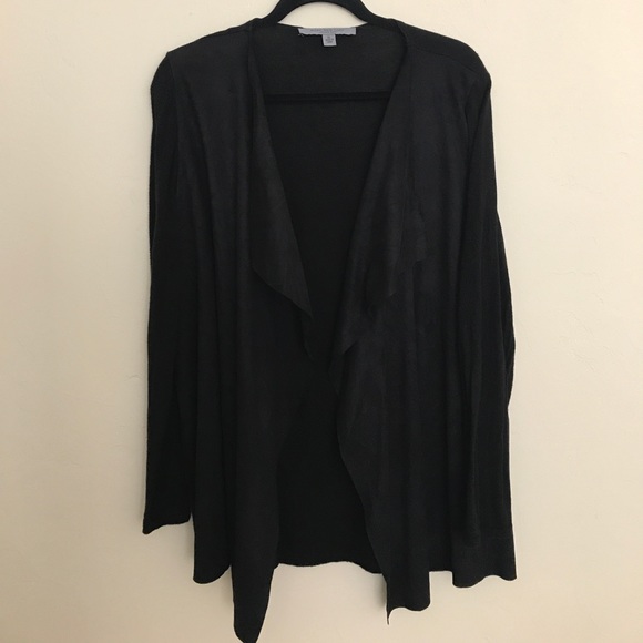 Marc New York Faux Suede Front Flyaway Cardigan XL - Picture 2 of 8