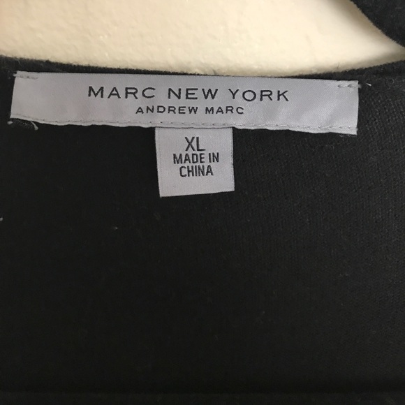 Marc New York Faux Suede Front Flyaway Cardigan XL - Picture 6 of 8