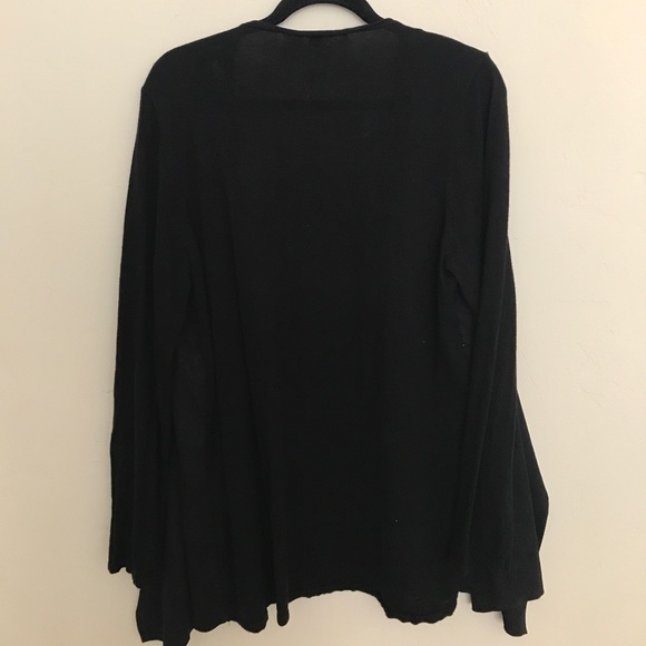 Marc New York Faux Suede Front Flyaway Cardigan XL - Picture 8 of 8