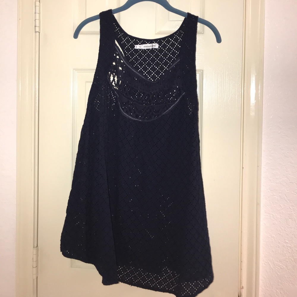 Navy Tank size 3x