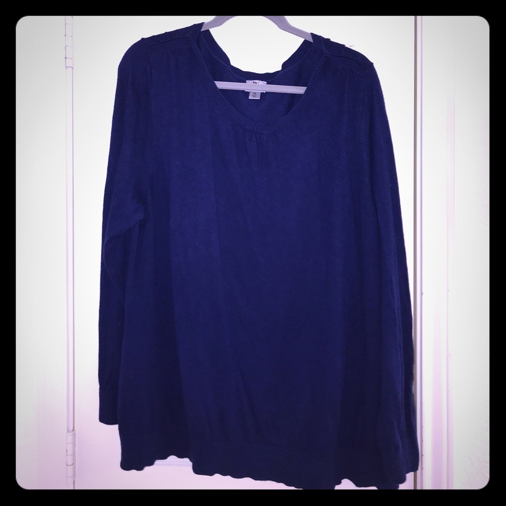 Dark Blue Sweater 3x