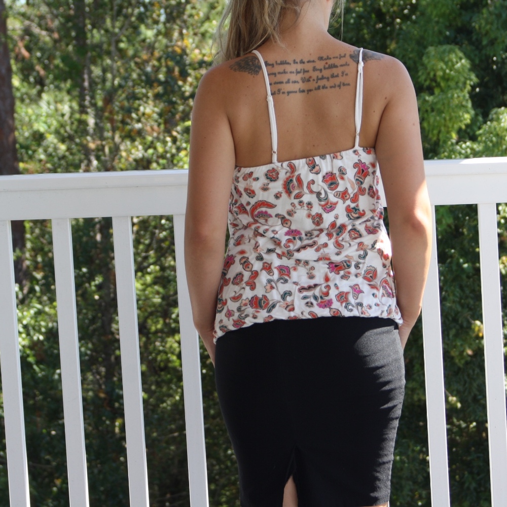 Patterned Tank - Picture 2 of 3