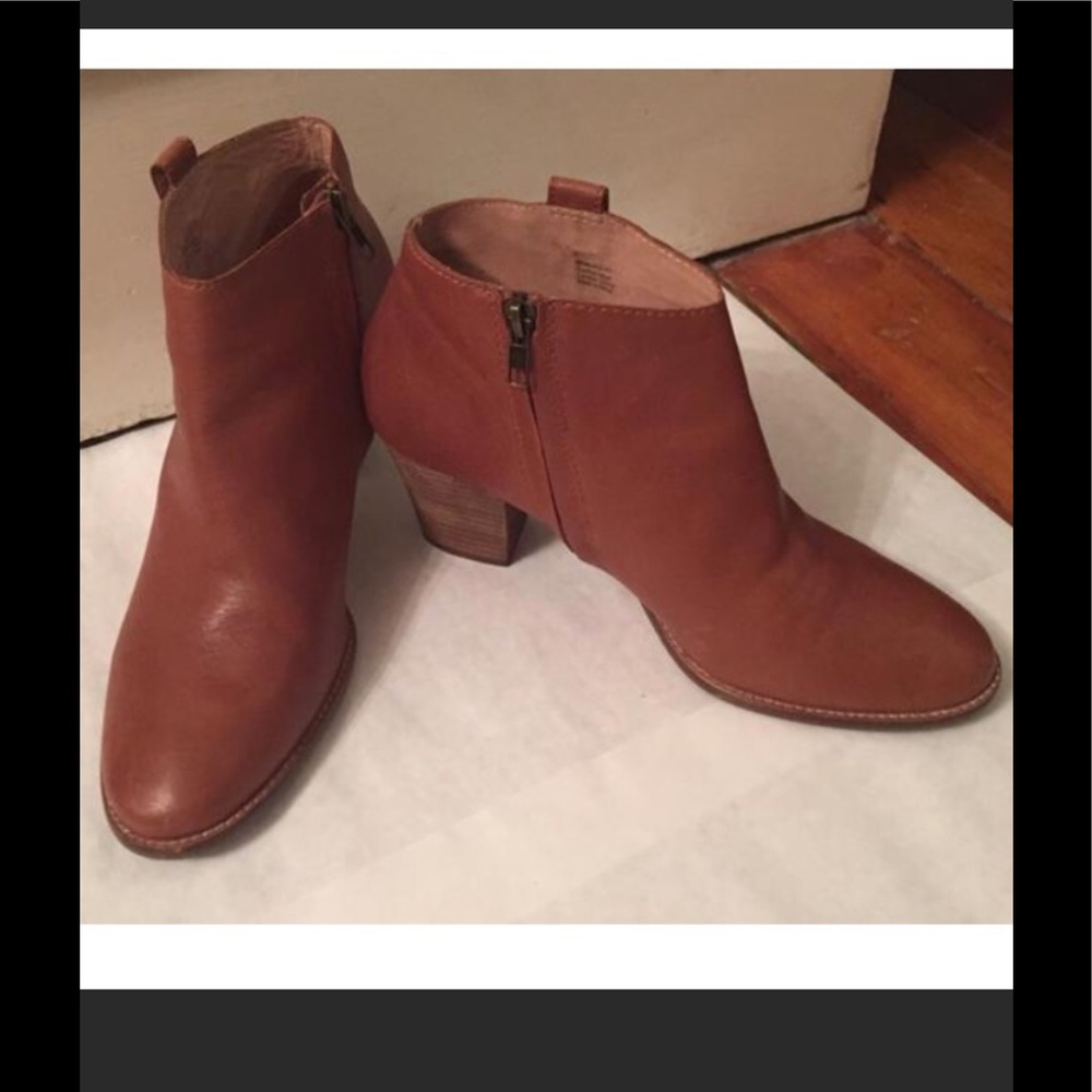 Madewell Billy Boots cognac color! Size 9.5
