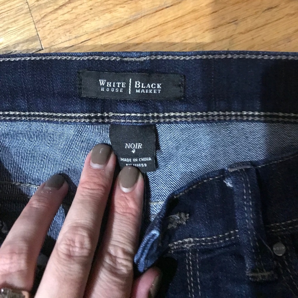 WHBM crop jeans size 4