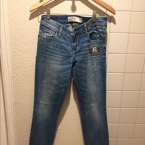 Abercrombie fitch low waist jean