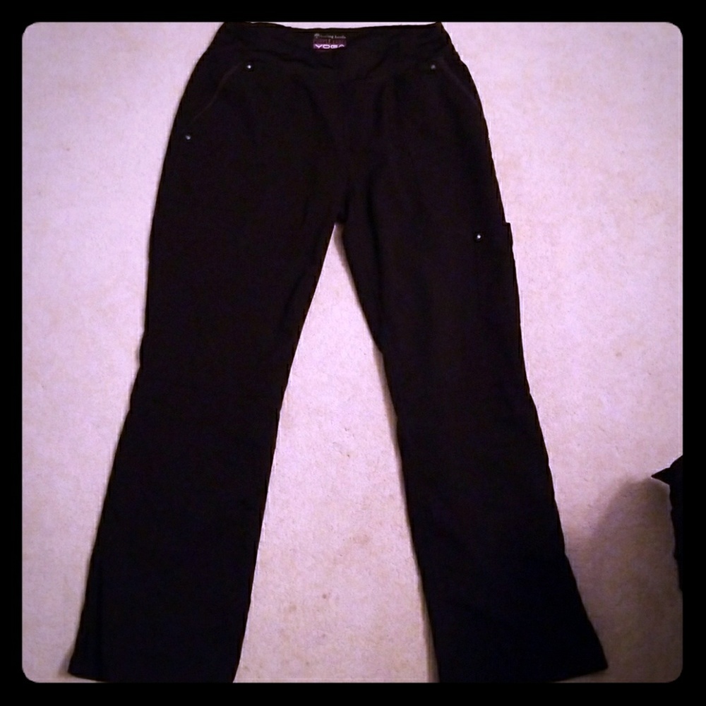 Healing hands black scrubs