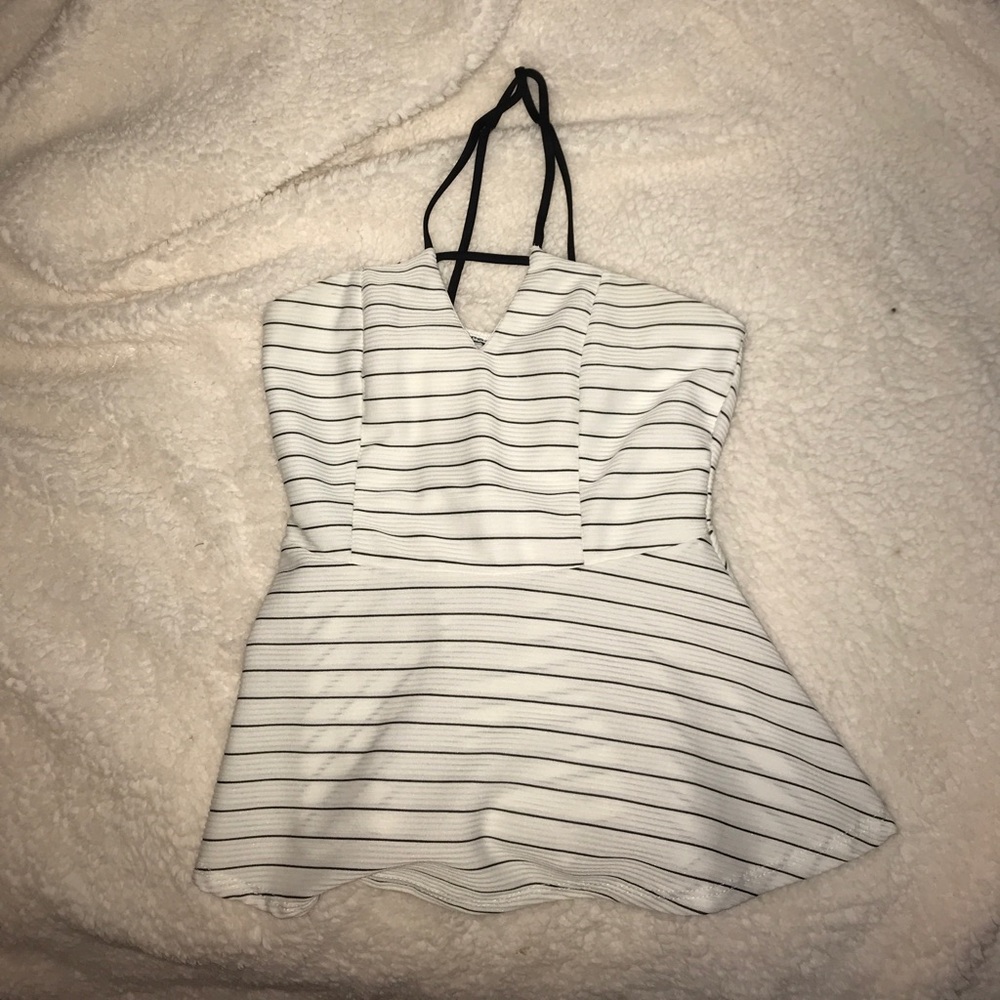 Stripped tank top