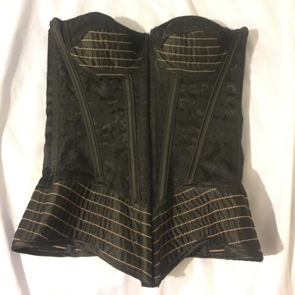Sexy Black Bustier