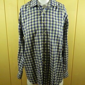 MEN'S PETER MILLAR LONG SLEEVE BUTTON DOWN SHIRT