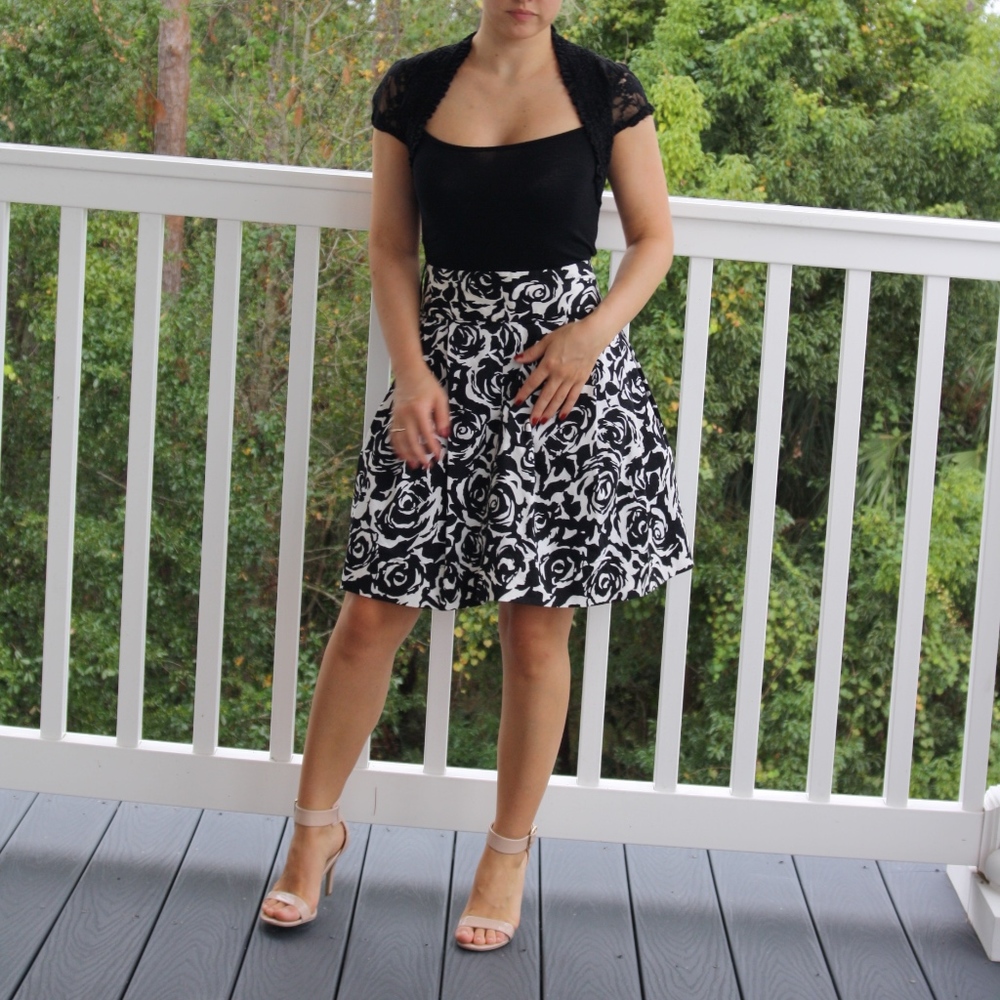 Floral Skirt