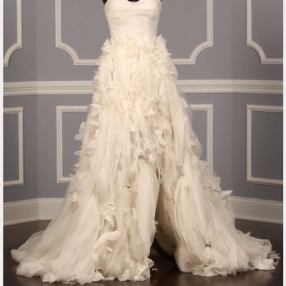 Authentic Monique Lhullier wedding dress