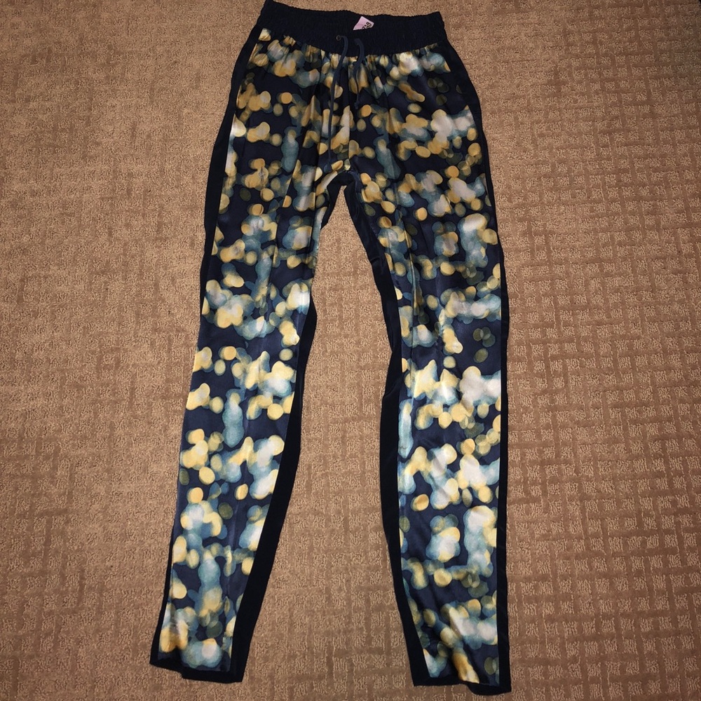 Silk Drawstring Pants - image 1