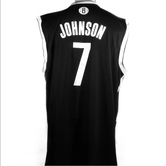 Brooklyn Nets Joe Johnson #7 Replica Jersey Adidas - Picture 3 of 4
