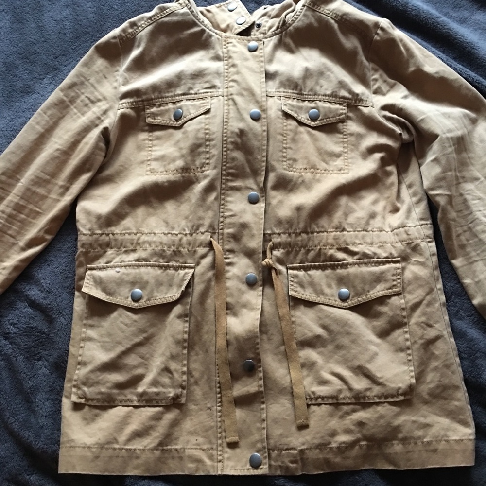 Tan utility jacket