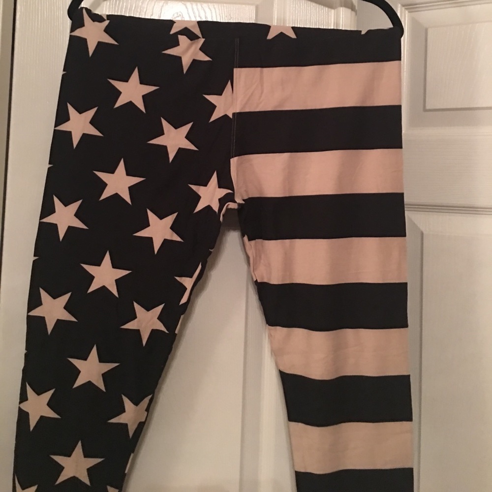 Lularoe flag leggings