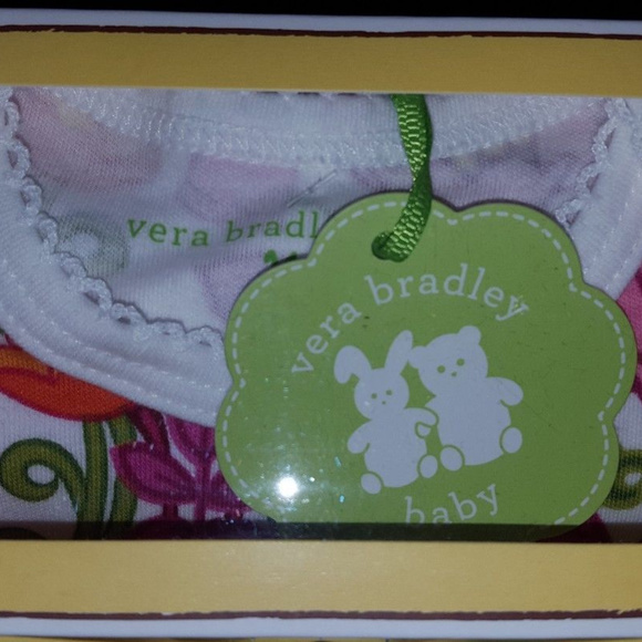 Vera Bradley Baby Lilli Bell Ruffle Bodysuit - Picture 3 of 3